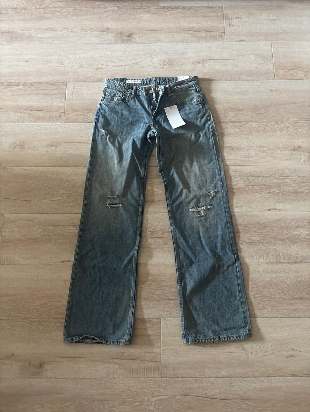 ZARA WIDE LEGS JEANS SIZE 6